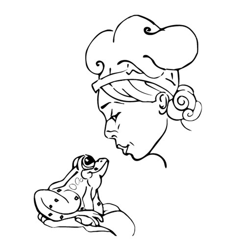 The Chef & The Frog Logo